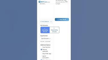 Sort Your Lists in Alphabetical Order for FREE #Shorts