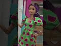 Barbie and Ken at Barbie’s Dream House w Barbie Sister Skipper New Daycare #shorts