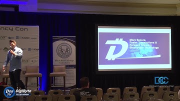 Jared Tate presents DigiByte at Digital Currency Con July 2018