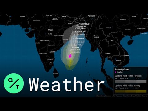 超强风暴袭来 印孟四百万人紧急撤离 
