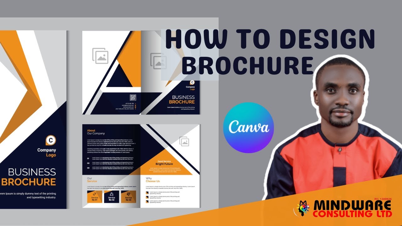 How To Design A Brochure Using Canva YouTube