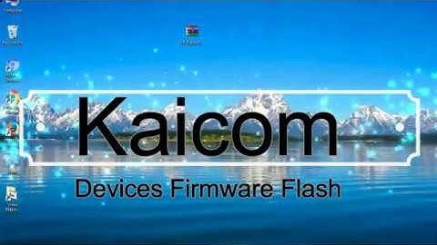 How to Flashing Kaicom firmware (Stock ROM) using Smartphone Flash Tool