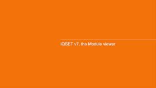 How to use the  Module and Monitor viewer in IQSET v7(This video is a how to guide on the configuration of the Module and Monitor viewer in IQSET v7., 2016-03-21T15:25:18.000Z)