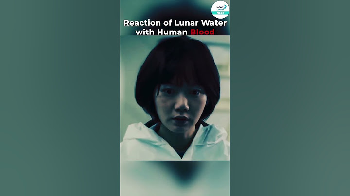 Reaction of lunar water with blood🩸 #lunarwater #neet #shorts