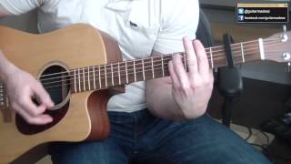 Video thumbnail of "Sheryl Crow - Soak Up The Sun - Guitar Tutorial (I'll HAVE YOU PLAYINGIT IN MINUTES!)"