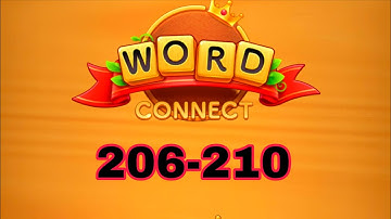 WORD CONNECT level 206 207 208 209 210