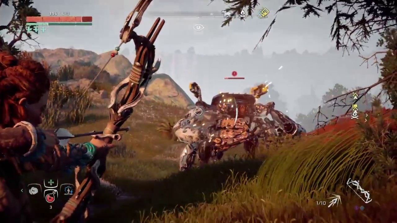 Horizon Zero Dawn Fighting Shell Walkers Youtube Horizon Zero Dawn Fighting Shell Walkers Youtube