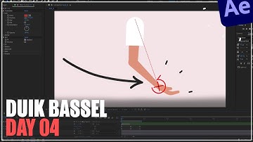 Duik Bassel - DAY:04 | IK System and Hand Rigging | After Effects Tutorials
