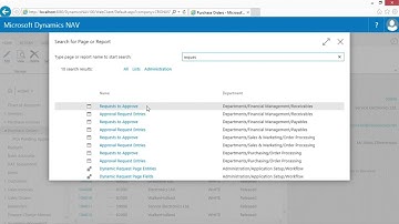 Dynamics NAV - M10-05 Use the Purchase Document Approval System