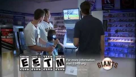 ESRB Game Rating System PSA with the S.F. Giants