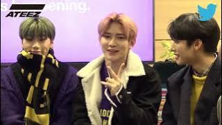 [ENG SUB] Twitter Blueroom LIVE Q&A with ATEEZ