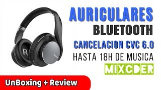 Mixcder ShareMe 5 Auriculares Bluetooth con Micrófono Plegables | UnBoxing Review en Español