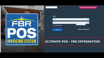 FBR POS Invoicing System - FBR POS Integration -  DEMO Ultimate POS