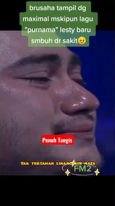 Perjuangan #lestikejora  penuh haru Tangis #purnama
