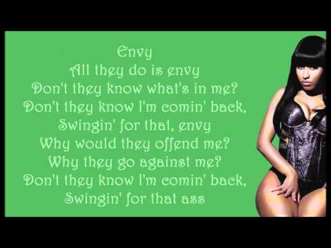 Nicki Minaj - Envy Lyrics Video