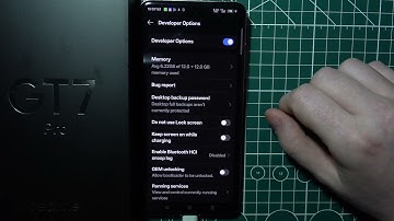 Realme GT 7 Pro - How to Turn On/Off USB Debugging