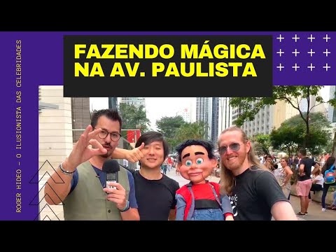 Mágica na Avenida Paulista com Ismael de Araújo, Yakko Sideratos e Pyong Lee