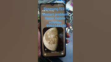 samsung F23 5g auto restart probllem