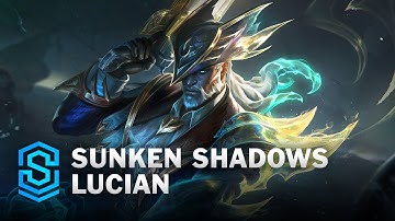 Sunken Shadows Lucian Skin Spotlight - League of Legends