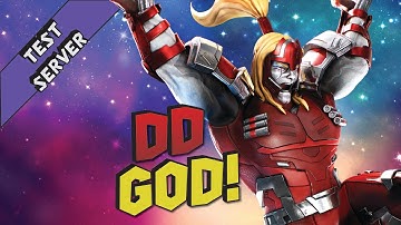 [Test Server] Omega Red in Dark Dimension! One Shot Node 15 Easily!- Marvel Strike Force