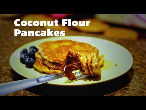 Coconut Flour Pancakes, Low Carb, Gluten Free, Wheat Free