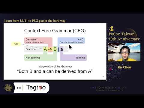 Image from Learn from LL(1) to PEG parser the hard way – Kir Chou (PyCon Taiwan 2021)