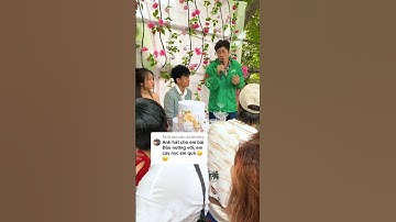 chàng grab hát đám cưới nyc p3 . pha này chú rể hồn nhiên gê