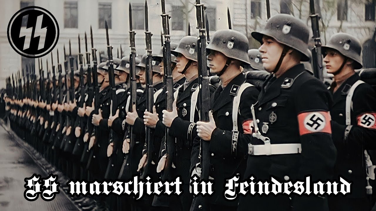 SS marschiert in Feindesland Teufelslied German  English Lyrics