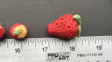 MAKING STRAWBERRIES EMBEDS FOR SOAP