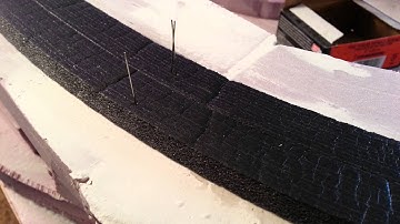 #6 Finishing road bed, laying track next.   Just the beginning!