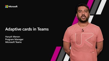 Adaptive cards in Teams