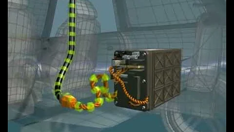 Lithium ion batteries in hybrid vehicles, 3D animation // Lithiumionen-Batterie in Hybridfahrzeugen