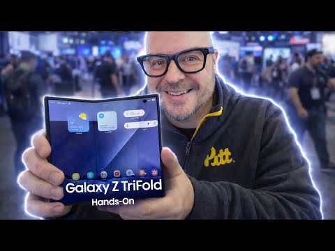 Galaxy Z TriFold Hands-on First Impressions