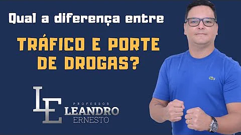 Qual a pena por porte de drogas?