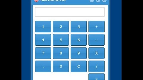 Membuat Kalkulator Sederhana Dengan Delphi + Unigui, Mudah Banget !