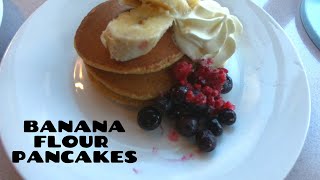 Green Banana Flour Pancakes