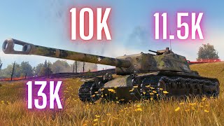 World of Tanks 3x T110E4 - 10K Damage & 11.5K & 13K Damage