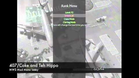 MW2 TU7 Mod Menu + Challenges