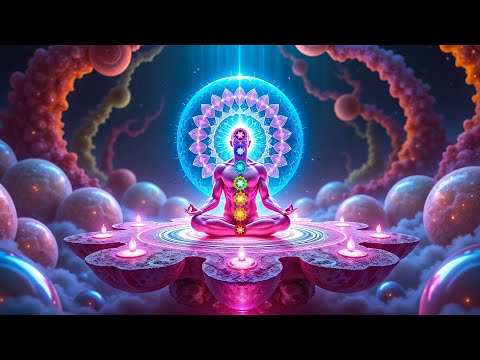 Balance Chakras While Sleeping Melatonin Release Stop Overthinking Worry Stress 528Hz 