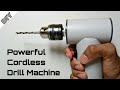 How To Make Powerful Cordless Drill machine At Home |  Drill Using 775 Dc Motor | CreativeShivaji