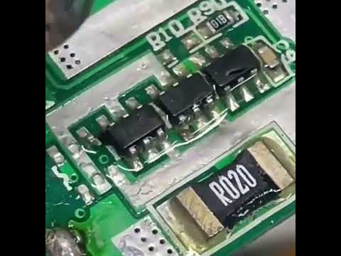 Desoldering smd regulater