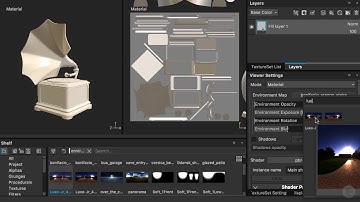 07   Setting up the Workflow Between Substance Painter and Maya   Importing HDRI to Substance Painte