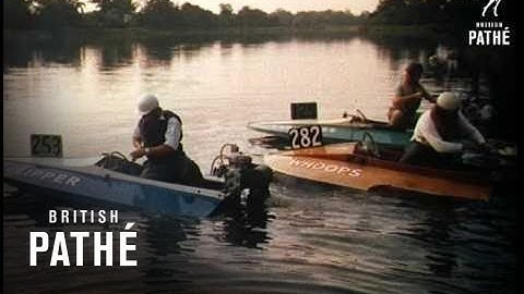 Hydroplane Racing Also In Cp 047 (1955)