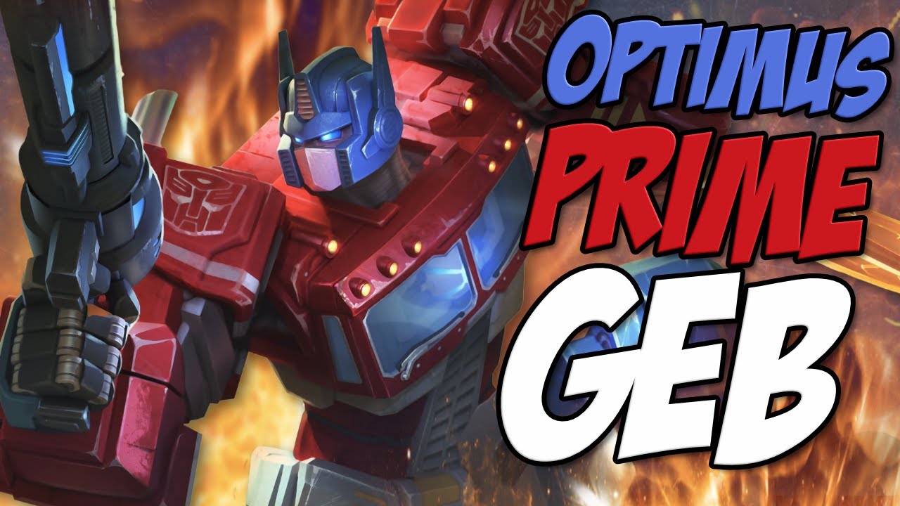 OPTIMUS PRIME GEB IS HERE! Transformers Battle Pass in Smite! THE BEST ROLL OUT!