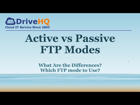 Active FTP vs Passive FTP: what are Active & Passive FTP modes, and their differences.