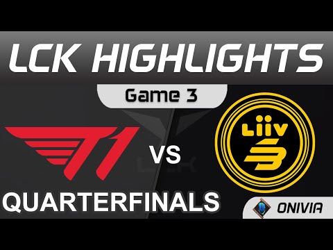 T1 vs LSB Highlights Game 3 Quarterfinals LCK Summer Playoffs 2021 T1 vs Liiv SANDBOX by Onivia