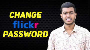 How to Change Flilckr Password 2024 | Pias The Programmer