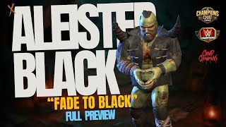 картинка: Возвращение из мёртвых | Алистер Блэк «Fade to Black»