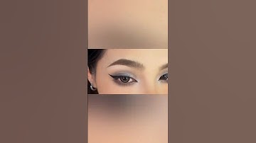Silver eye makeup tutorial.......#shorts #youtubeshorts