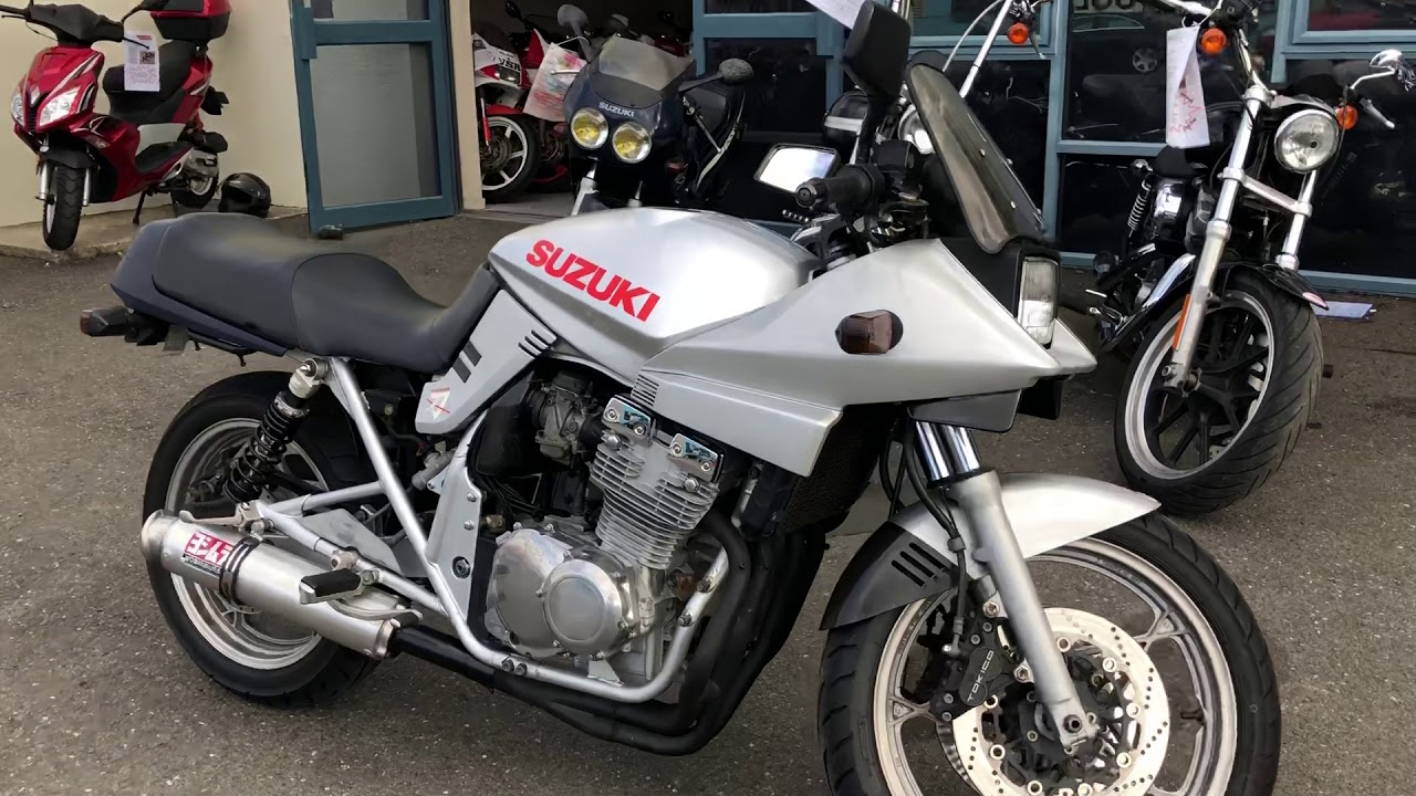 1992 Suzuki Katana GSX 400S - YouTube